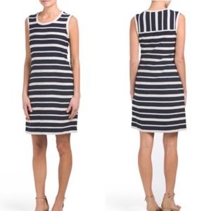 EUC- Max Studio Black and White Sleeveless Dress- Size Small